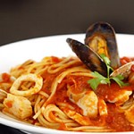 shrimp spaghetti